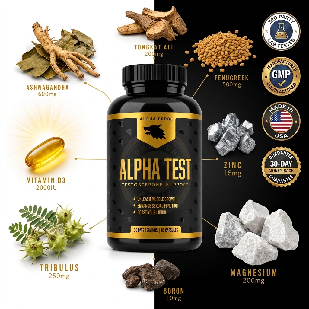 Alpha Force Test bottle