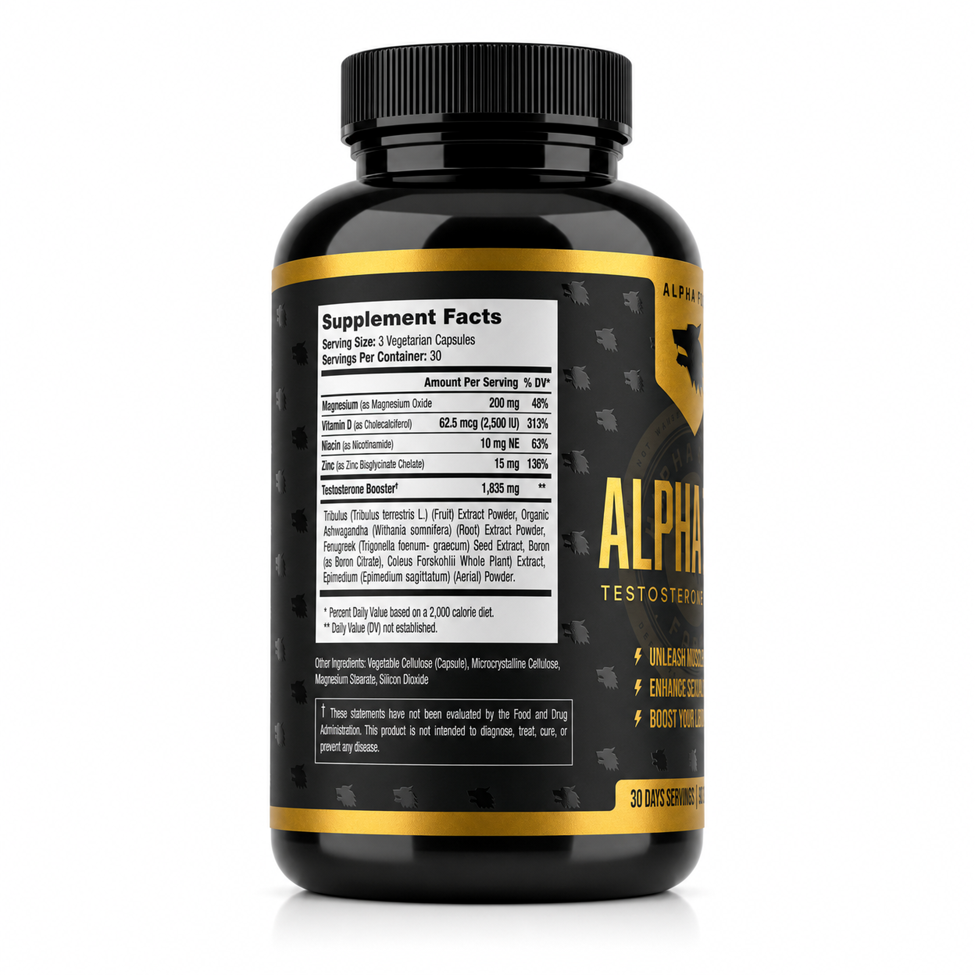Alpha Force Test bottle